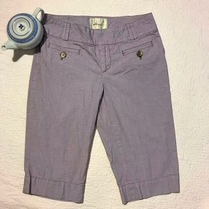 Anthropologie Elevenses Walking Shorts 0 Brownish